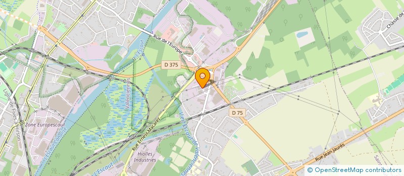 localisation de l'entreprise MONSIEUR DANIEL ROGER  SAINT-SAULVE