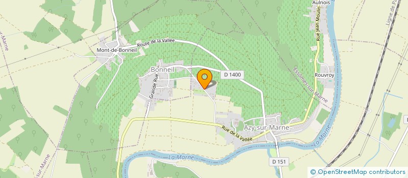 localisation de l'entreprise MONSIEUR DANIEL ROMELOT  AZY-SUR-MARNE