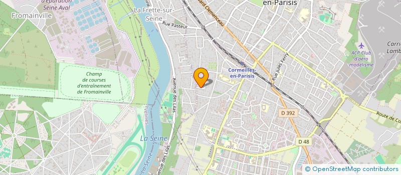 localisation de l'entreprise MONSIEUR DANIEL ROMILLAT  CORMEILLES-EN-PARISIS