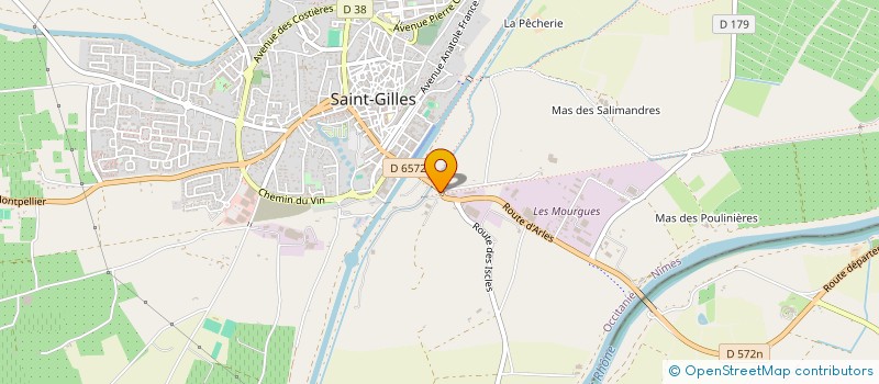 localisation de l'entreprise MONSIEUR DANIEL ROQUE PAIS AMARAL à SAINT-GILLES