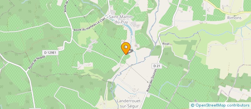localisation de l'entreprise MONSIEUR DANIEL ROSAN  SAINT-MARTIN-DU-PUY