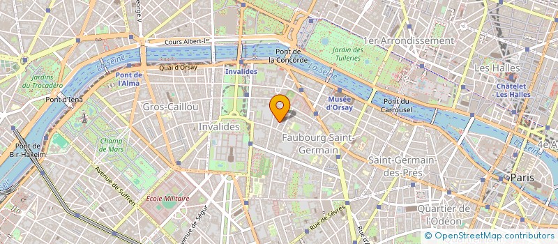 localisation de l'entreprise MONSIEUR DANIEL ROSEBERRY  PARIS