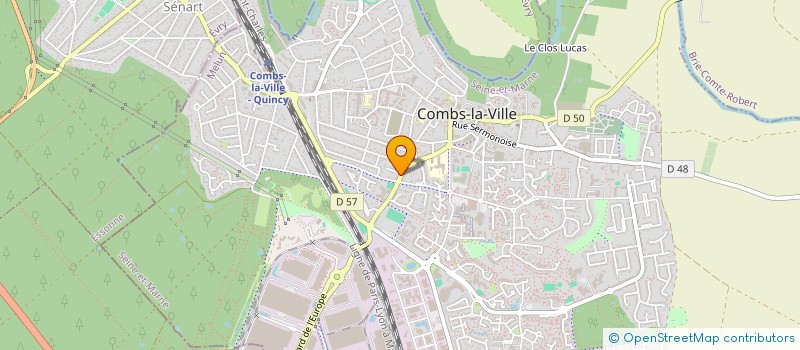 localisation de l'entreprise MONSIEUR DANIEL ROSU  COMBS-LA-VILLE