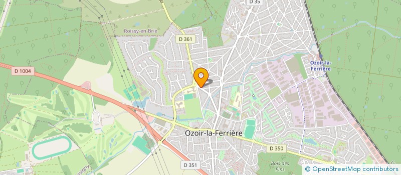 localisation de l'entreprise MONSIEUR DANIEL ROUBEYRIE  OZOIR-LA-FERRIERE