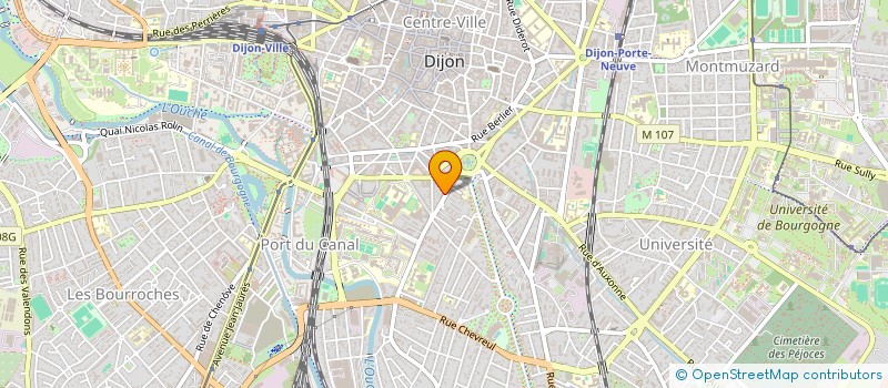 localisation de l'entreprise MONSIEUR DANIEL ROUET  DIJON