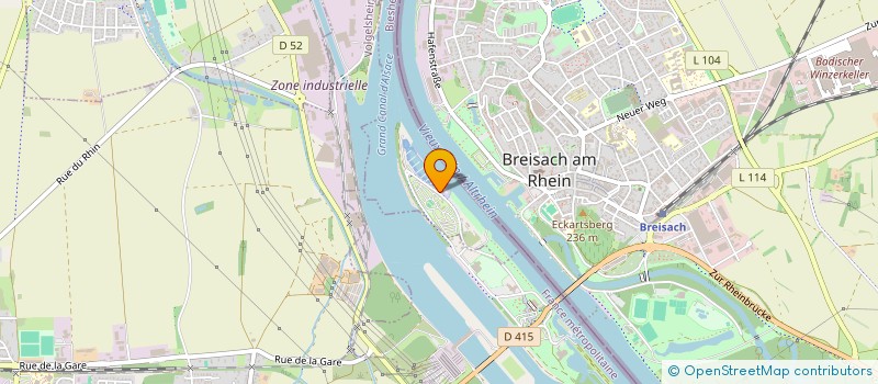 localisation de l'entreprise MONSIEUR DANIEL ROUGE  BIESHEIM