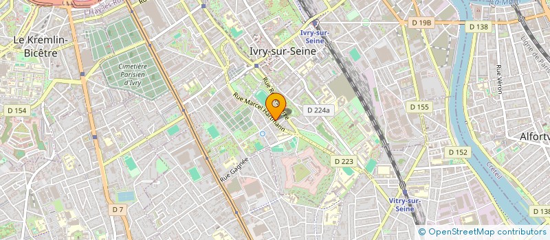 localisation de l'entreprise MONSIEUR DANIEL ROUIE à IVRY-SUR-SEINE