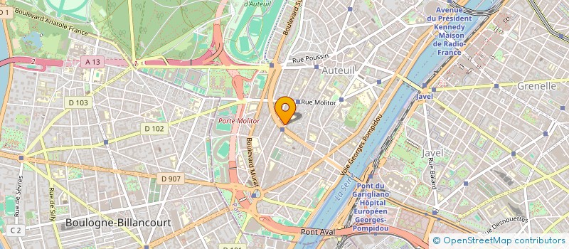 localisation de l'entreprise MONSIEUR DANIEL ROULAND à PARIS