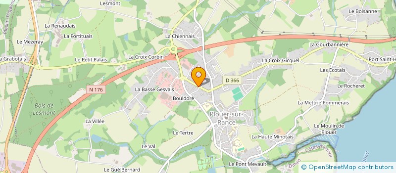 localisation de l'entreprise MONSIEUR DANIEL ROULLIAUX à PLOUER-SUR-RANCE