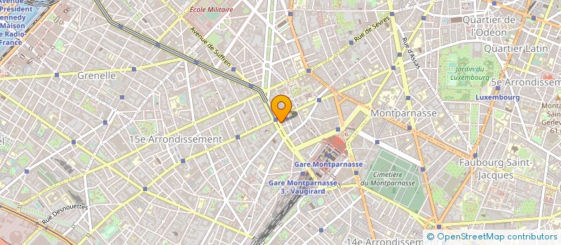 localisation de l'entreprise MONSIEUR DANIEL ROUSSEAU  PARIS