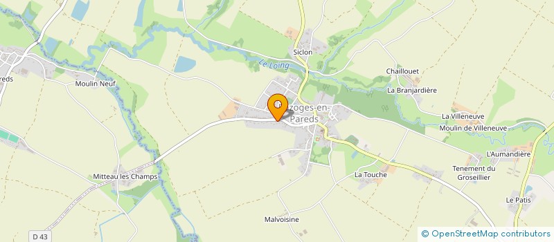 localisation de l'entreprise MONSIEUR DANIEL ROUSSEAU  MOUILLERON-SAINT-GERMAIN