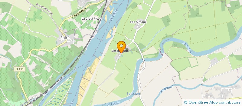 localisation de l'entreprise MONSIEUR DANIEL ROUSSEAU  DENEE