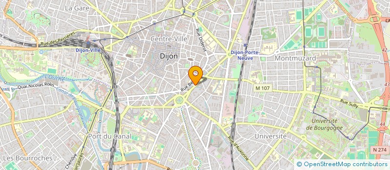 localisation de l'entreprise MONSIEUR DANIEL ROUSSEAUX à DIJON