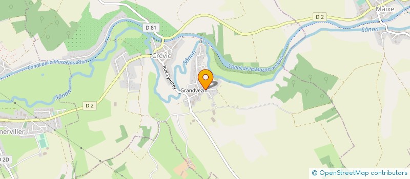 localisation de l'entreprise MONSIEUR DANIEL ROUSSEL  CREVIC