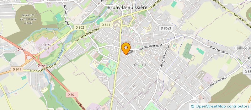 localisation de l'entreprise MONSIEUR DANIEL ROUSSEL à HINGES