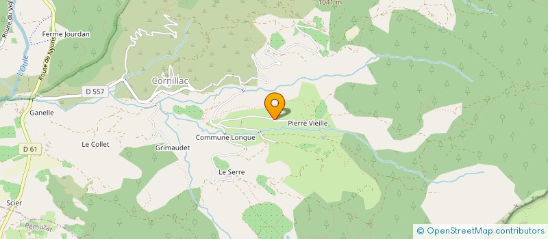 localisation de l'entreprise MONSIEUR DANIEL ROUSTAN  CHAUVAC-LAUX MONTAUX