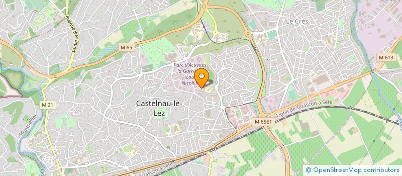 localisation de l'entreprise MONSIEUR DANIEL ROUX à CASTELNAU-LE-LEZ