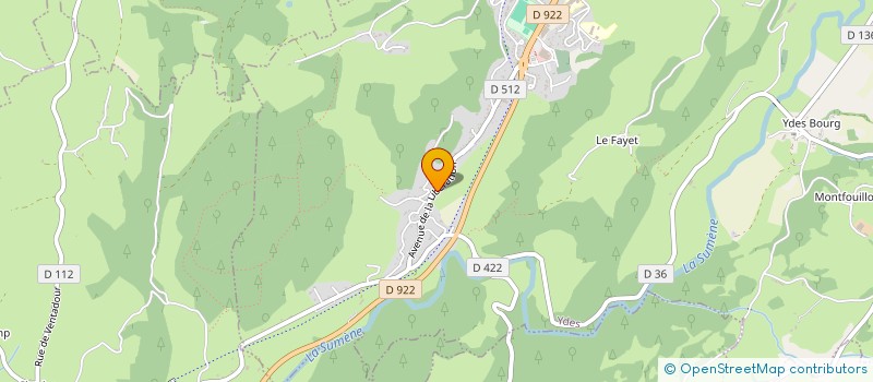 localisation de l'entreprise MONSIEUR DANIEL ROUX à YDES
