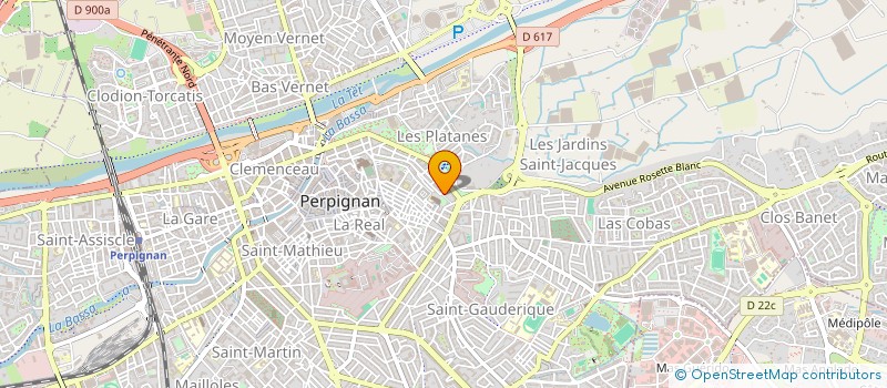 localisation de l'entreprise MONSIEUR DANIEL ROVIRAS  PERPIGNAN