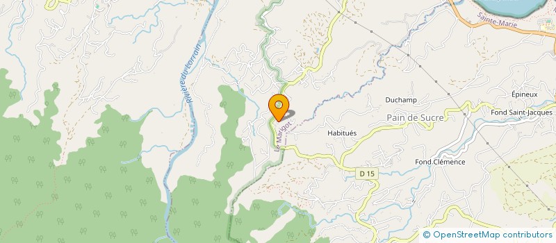 localisation de l'entreprise MONSIEUR DANIEL RUBAL  LE MARIGOT