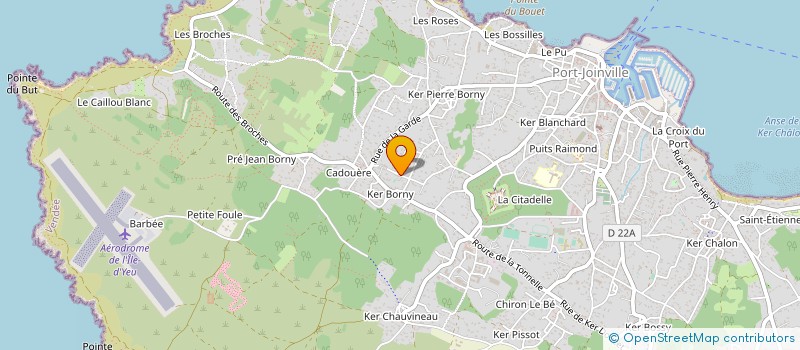 localisation de l'entreprise MONSIEUR DANIEL RUEL-LE VAILLANT à L'ILE-D'YEU