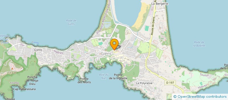 localisation de l'entreprise MONSIEUR DANIEL RUIZ à HYERES