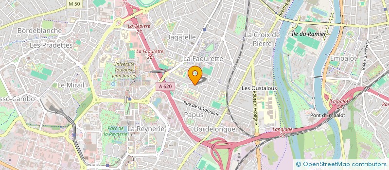 localisation de l'entreprise MONSIEUR DANIEL RULHE à TOULOUSE