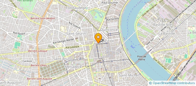 localisation de l'entreprise MONSIEUR DANIEL RUMEAU  BORDEAUX