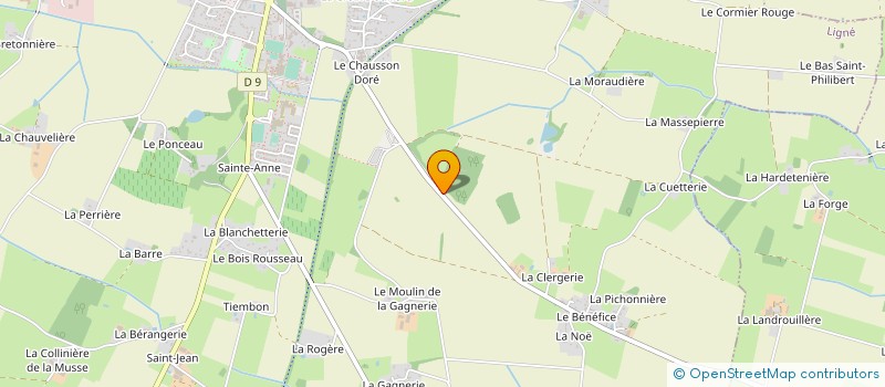 localisation de l'entreprise MONSIEUR DANIEL RUPAUD à LIGNE