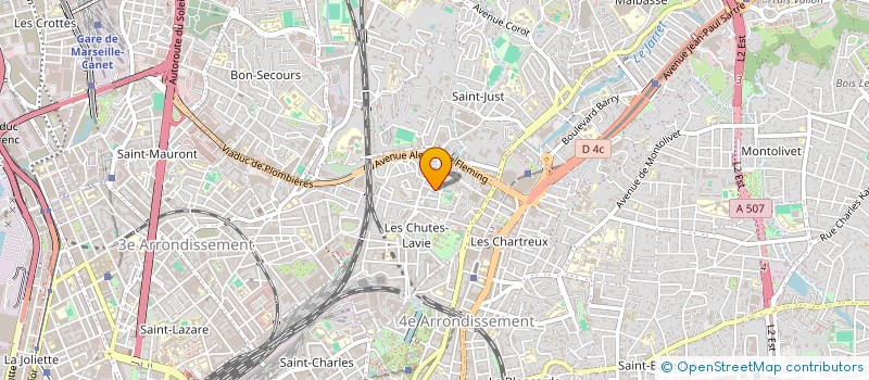 localisation de l'entreprise MONSIEUR DANIEL RUSSO à MARSEILLE