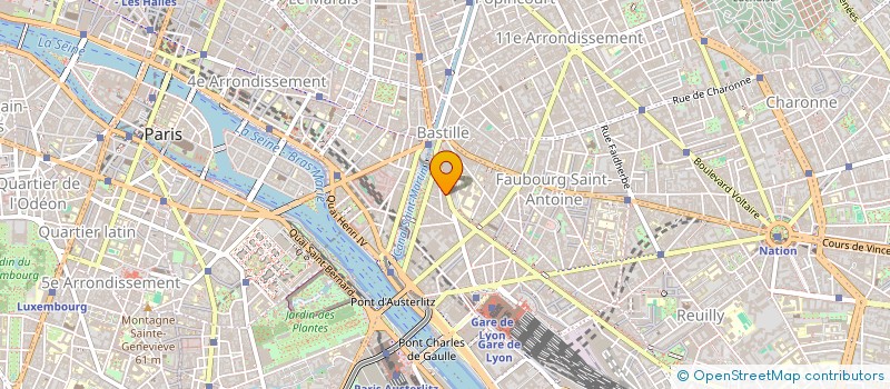 localisation de l'entreprise MONSIEUR DANIEL RUSSO  PARIS