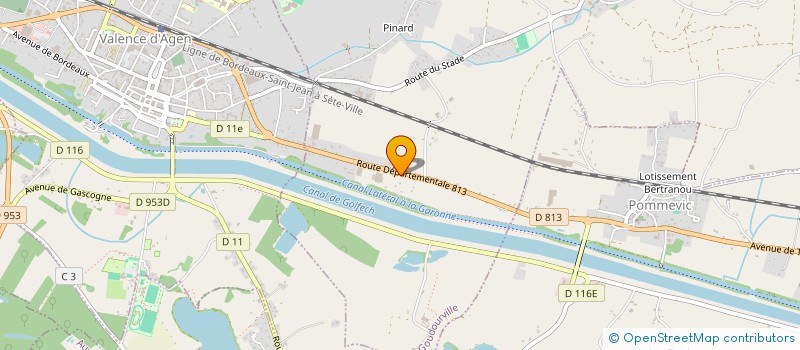 localisation de l'entreprise MONSIEUR DANIEL RUSYN  GOUDOURVILLE