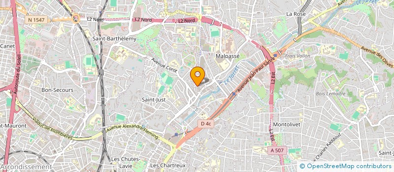 localisation de l'entreprise MONSIEUR DANIEL SADOUN à MARSEILLE