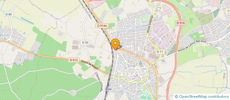 localisation de l'entreprise MONSIEUR DANIEL SAEZ  ELNE