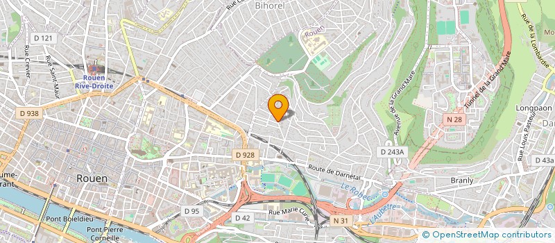 localisation de l'entreprise MONSIEUR DANIEL SAID  ROUEN