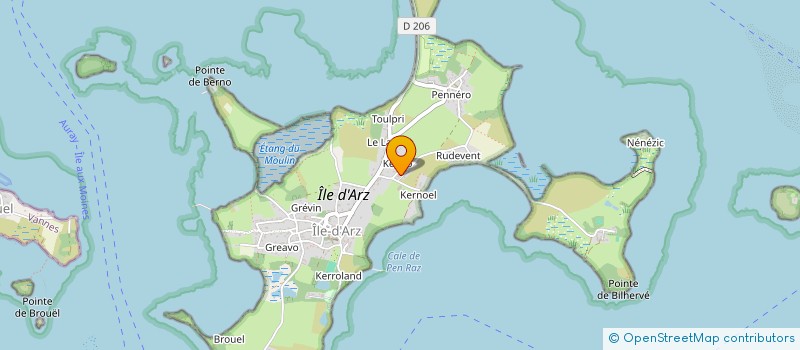 localisation de l'entreprise MONSIEUR DANIEL SAINT-PEYRE à ILE-D ARZ