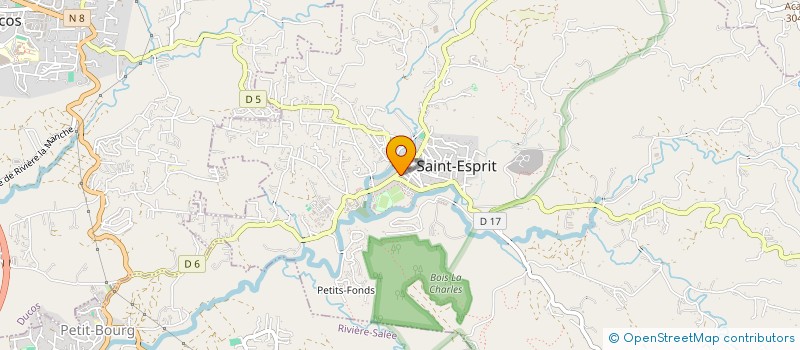 localisation de l'entreprise MONSIEUR DANIEL SAINTE-ROSE-FANCHINE à SAINT-ESPRIT