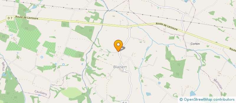 localisation de l'entreprise MONSIEUR DANIEL SALA  LARROQUE-SUR-L OSSE