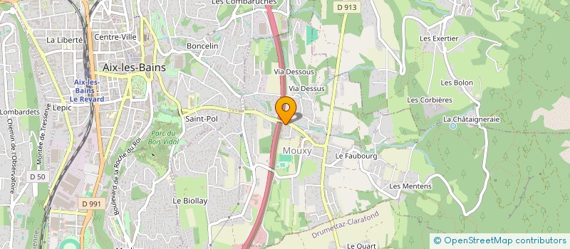localisation de l'entreprise MONSIEUR DANIEL SALGADO  MOUXY
