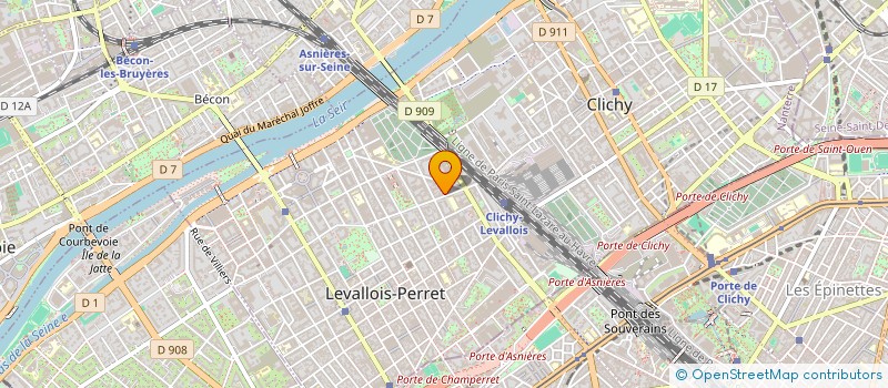 localisation de l'entreprise MONSIEUR DANIEL SALOPPE à LEVALLOIS-PERRET