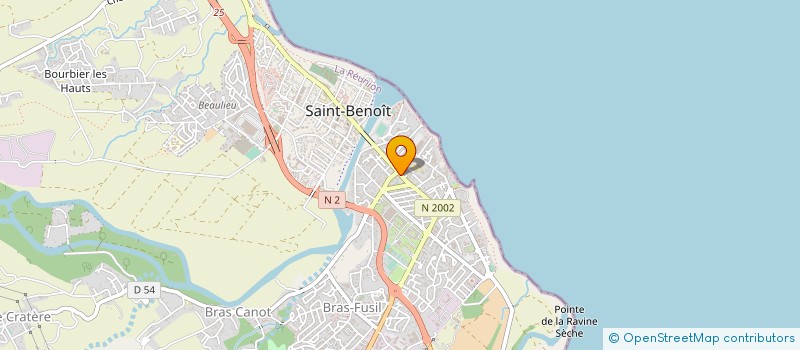localisation de l'entreprise MONSIEUR DANIEL SAM CAW FREVE à SAINT-BENOIT