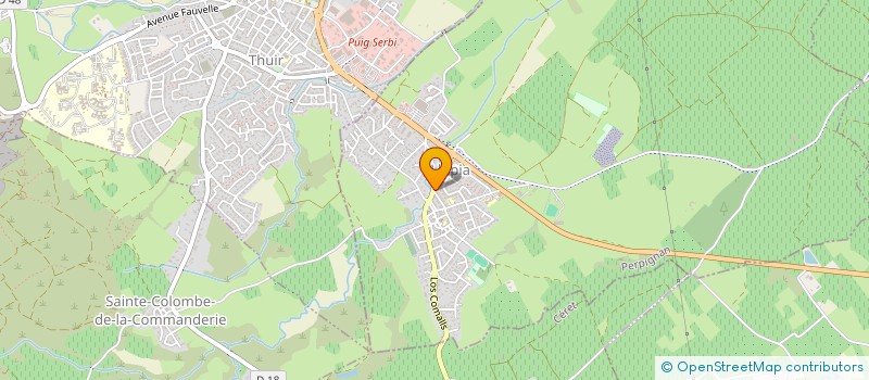 localisation de l'entreprise MONSIEUR DANIEL SANCHEZ  LLUPIA