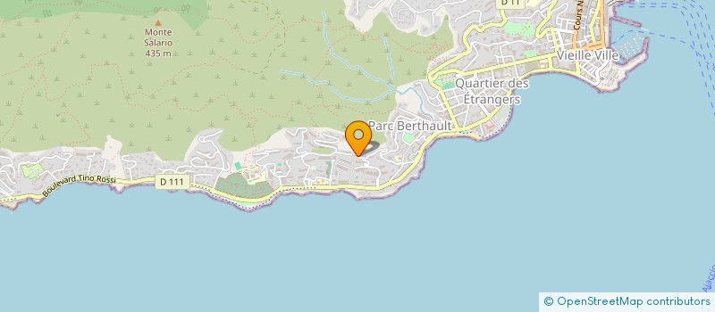 localisation de l'entreprise MONSIEUR DANIEL SANDU à AJACCIO