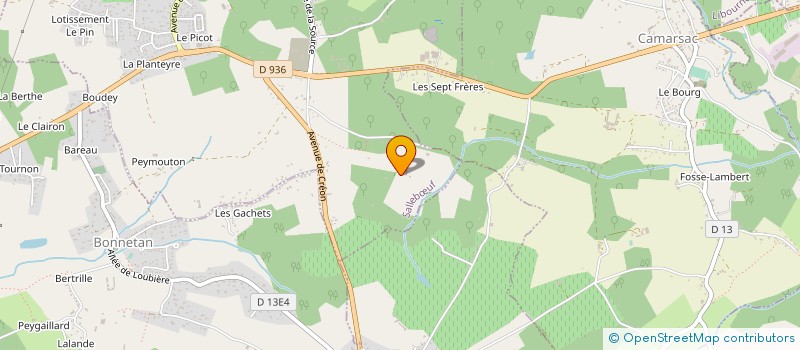 localisation de l'entreprise MONSIEUR DANIEL SANTOS CARAPITO  SALLEBUF