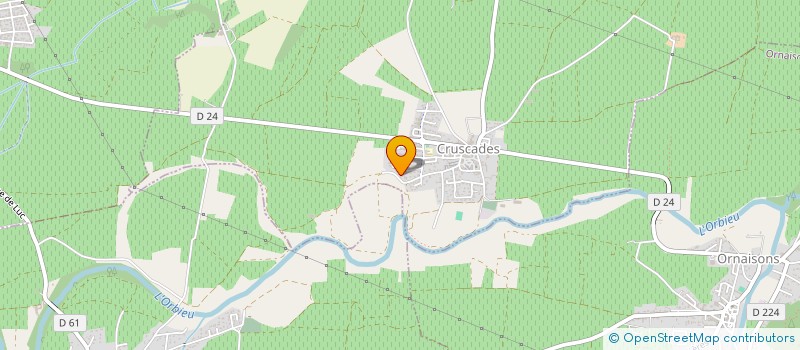 localisation de l'entreprise MONSIEUR DANIEL SATGE  NARBONNE