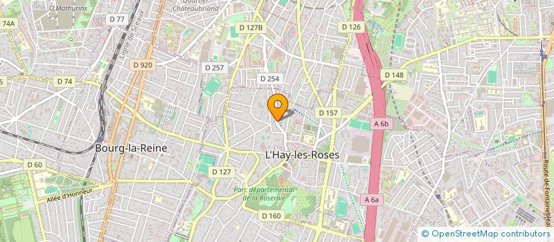 localisation de l'entreprise MONSIEUR DANIEL-SAUL TATAR  L'HAY-LES-ROSES