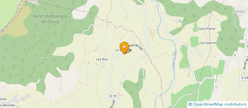 localisation de l'entreprise MONSIEUR DANIEL SAUNIER  JARJAYES