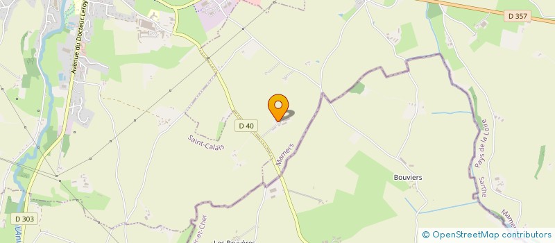 localisation de l'entreprise MONSIEUR DANIEL SAUSSEREAU  MAROLLES-LES-SAINT-CALAIS