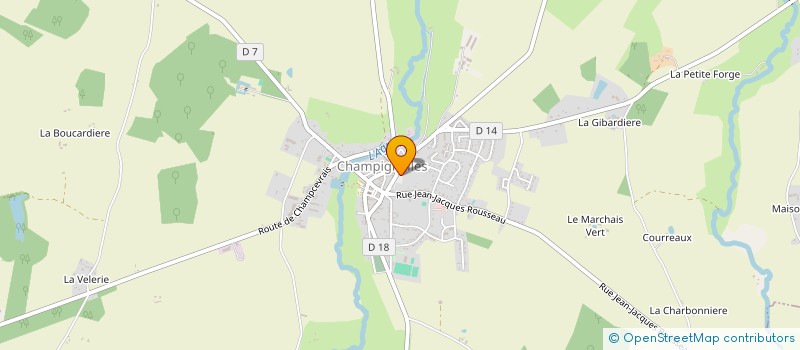 localisation de l'entreprise MONSIEUR DANIEL SAUVAGERE à CHARNY OREE DE PUISAYE
