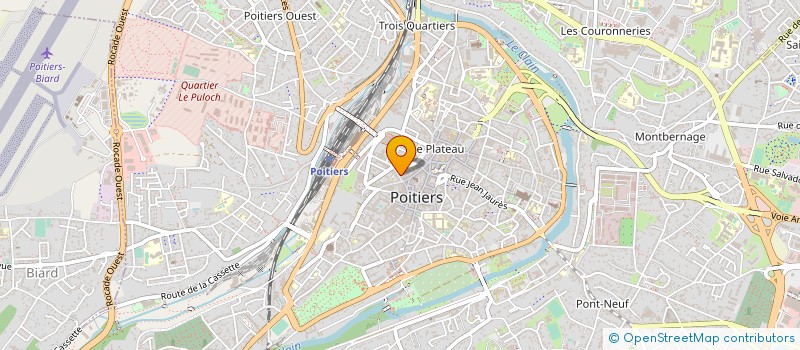 localisation de l'entreprise MONSIEUR DANIEL SAUVAIRE  POITIERS